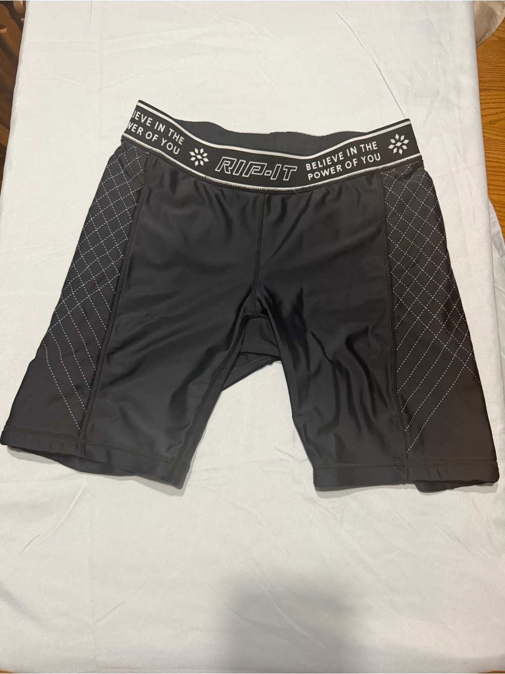 RIP-IT Women’s Black Athletic Sliding Shorts